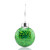 Custom Confetti Ornament - Green