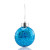 Custom Confetti Ornament - Aqua 