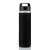 Custom 20 oz Lulumax Bottle - Black Front View 