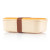 Custom Bamboo Bento Snax Gift set - Natural Side View 