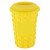 Custom 16 oz Sili Square Tumbler - Yellow 