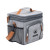 Custom Mega Multi Compartment Lunch Box - Gray - Side View