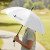 Custom Cheerful Umbrella - White - Lifestyle View