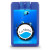 Custom Credit Card Style Antibacterial Hand Sanitizer Spray - Translucent Blue Front View