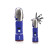 Custom Emergency COB Flashlight Multi-Tool 2.0 - Blue