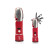 Custom Emergency COB Flashlight Multi-Tool 2.0 - Red