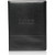 Custom Stitched Leather Portfolios - Black Front View