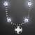 Custom LED Soccer Beads, Flag on Soccer Ball Medallion - In Use 