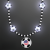 Custom LED Soccer Beads, Flag on Soccer Ball Medallion