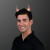 Custom Dancing Flames Light Up Devil Horn Headband - Lifestyle View 