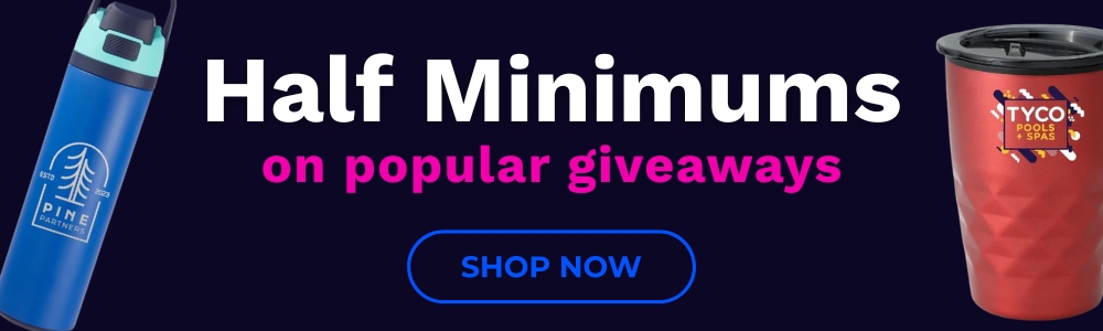 Half Minimums on Popular Drinkware, Shop Now