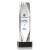 Custom 13" Delta Full Color Award on Base - Black