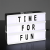 Custom 6" x 4" Mini Cinema Marquee USB LED Lightbox 