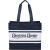 Custom Varsity Box Tote - Navy 