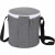 Custom Round 9 Can Recycled Cooler Bag - Back View 