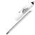 Custom Jumbo Pocket Screwdriver - Rev. 3/16" Std. 1 PLP Blade/Magnet Top - White
