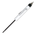 Custom Pocket Screwdriver - 1/8" Flat Tip Blade w/Hex Bit Top - White 