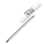 Custom Jumbo Pocket Screwdriver - Rev. 3/16" Flat Tip 1 PLP Blade/Button Top - White