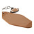Custom Football Motel Keychain - Side View 