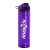 Custom 24 oz. Slim Fit Water Bottle with Flip Lid - Digital - Translucent violet
