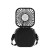 Custom Portable Rechargeable Desk and Neck Fan - Black 