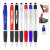 Custom rABS Satin Stylus Pen With Spin Top
