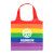 Custom Rainbow Tote Bag