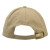 Custom Riverton Flat Bill Snapback Hats - Khaki Back View