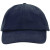Custom Riverton Flat Bill Snapback Hats - Navy Blue Front View