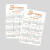 Custom Calendar Card, Wallet Size