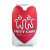 Custom American Made Heart Can Cooler