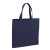 Recycled Cotton Canvas Tote Bag |15x15| - Blank - Navy blue