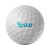 Custom TaylorMade Distance+ Golf Balls - Front View 