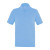Custom Men's IZU EVERYTHING PERFORMANCE Eco Short Sleeve Polo - Sky Front Side
