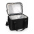 Custom Tarana Superthick Recycled Cooler - 24 can - Carbon Black Open View 