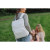 Custom PTX 2.0 Tarana Recycled Backpack Cooler - Halo Gray Lifestyle View 