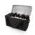 Custom 64 Can Collapsible Cooler - Black In Use 