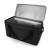 Custom 64 Can Collapsible Cooler - Black Open view 