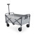 Custom Garden Wagon with 3 Tools - Back View 