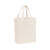 Custom Recycled Cotton Canvas Tote Bag |8x5x10| - Blank - Natural canvas