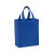 Custom Recycled Cotton Canvas Tote Bag |8x5x10| - Blank - Royal blue