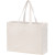 Custom Recycled Cotton Canvas Tote Bag |16x6x12| - Blank - Natural Canvas