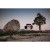 Custom Fusion Camping Chair - Dark Gray With Red Lifestyle View 