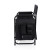 Custom Fusion Camping Chair - Matte Black Side Storage View 