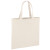 Recycled Cotton Canvas Tote Bag |15x15| - Blank - Natural Canvas