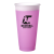 Custom 24 oz. Color Changing Mood Stadium Cups - Pink