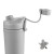 Custom Promix 26 oz. Vacuum Insulated Shaker Bottle - Gray Open Cap View 