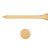 Custom 2 3/4" Tall Bamboo Golf Tee - Front View