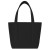 Custom 14 oz. Mini TJ Canvas Tote Bag - Black/Black