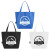 Custom reGen rPET Large Non Woven Tote - All color
